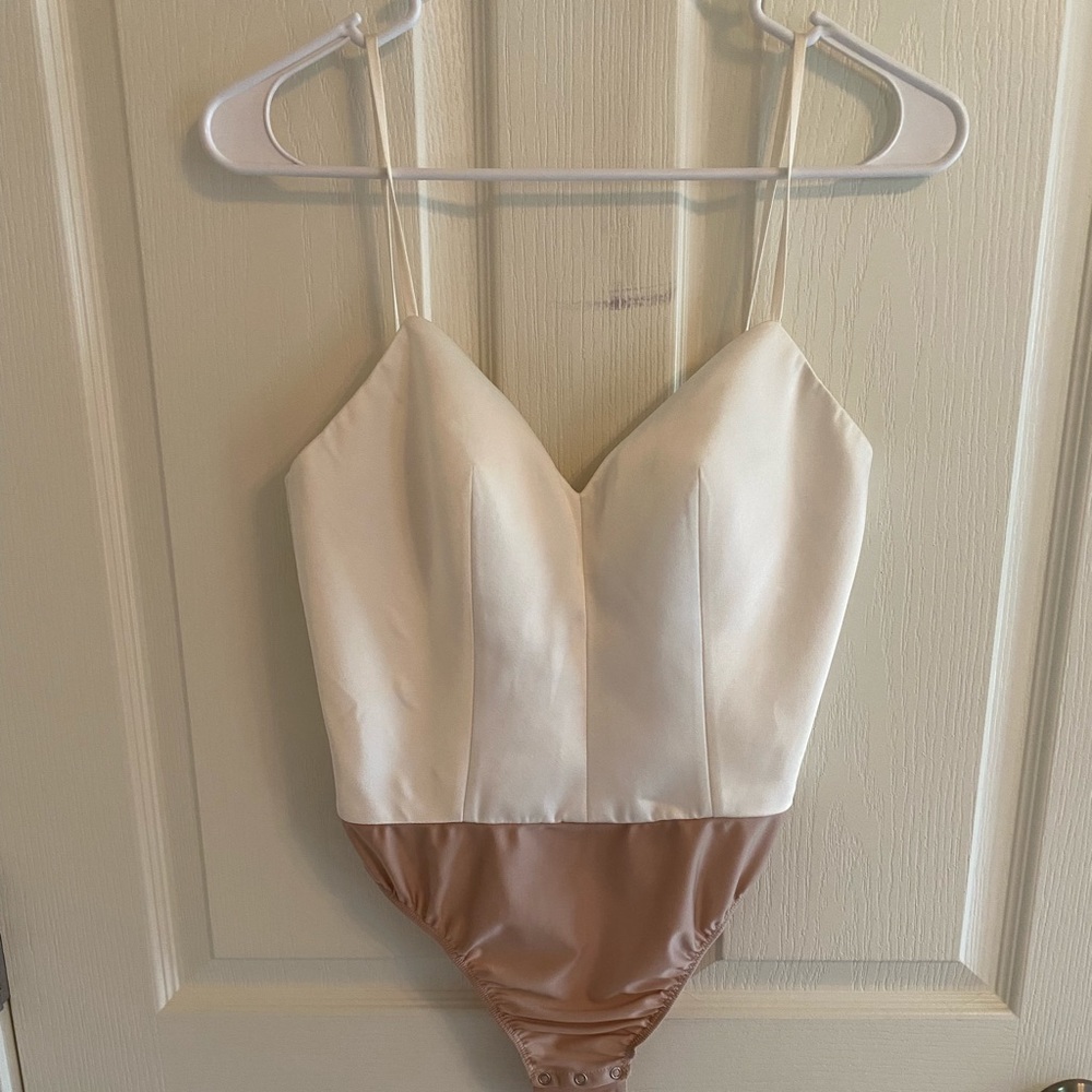 BHLDN Catherine dean bridal onesie